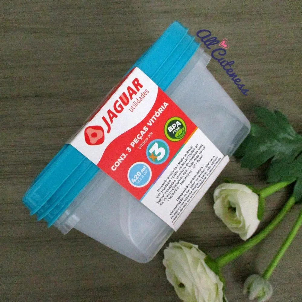 🎀 Small Plastic Container Set